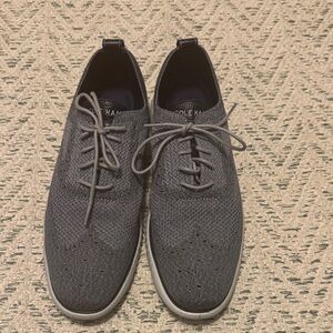 Cole Haan 2.ZeroGrand Gray Mesh Dress Shoes